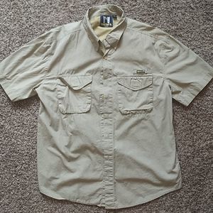 Smith's Cotton Khaki Vented Work Shirt